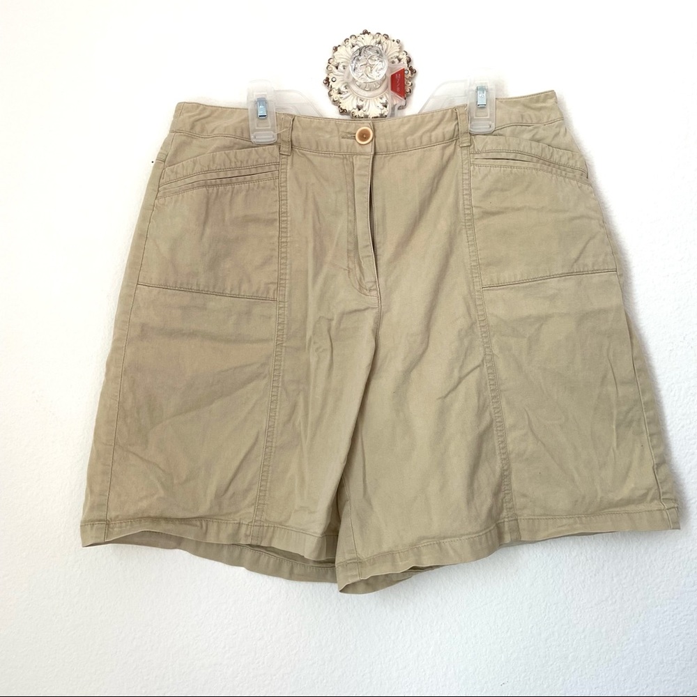 Vintage khaki golf shorts